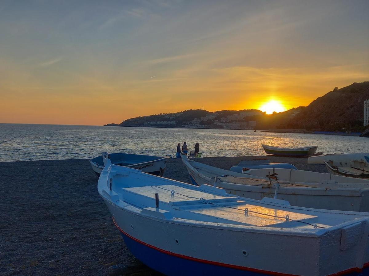 Apartamento Hibisco , Primera Linea De Playa Almuñécar Eksteriør billede
